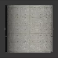 Industrial Concrete Tunnel Segment With Internal Metal Rails And Cables