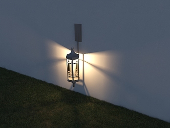 Garden lamp 272018 3d model