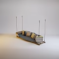 Modern Hammock 3d model