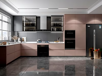 Modern Kitchen 3d model