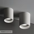 Stylish Modern White Downlights Spotlights Ceiling Mounted Indoor Lighting Design