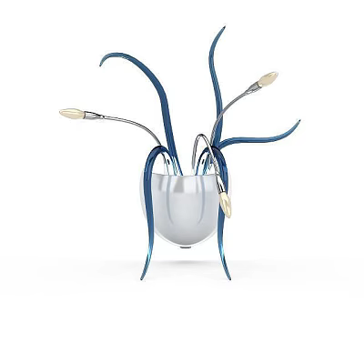 Creative wall lamp 3d model