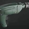 Metabo Green Electric Drill Power Tool For Home And Professional Use