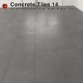 Gray Tile Components For Modern Floor Installation With Sleek Matte Surface 3d model