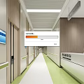 Hospital Outpatient Clinic Waiting Area With Modern Bright Reception Desk Staff And Sofa