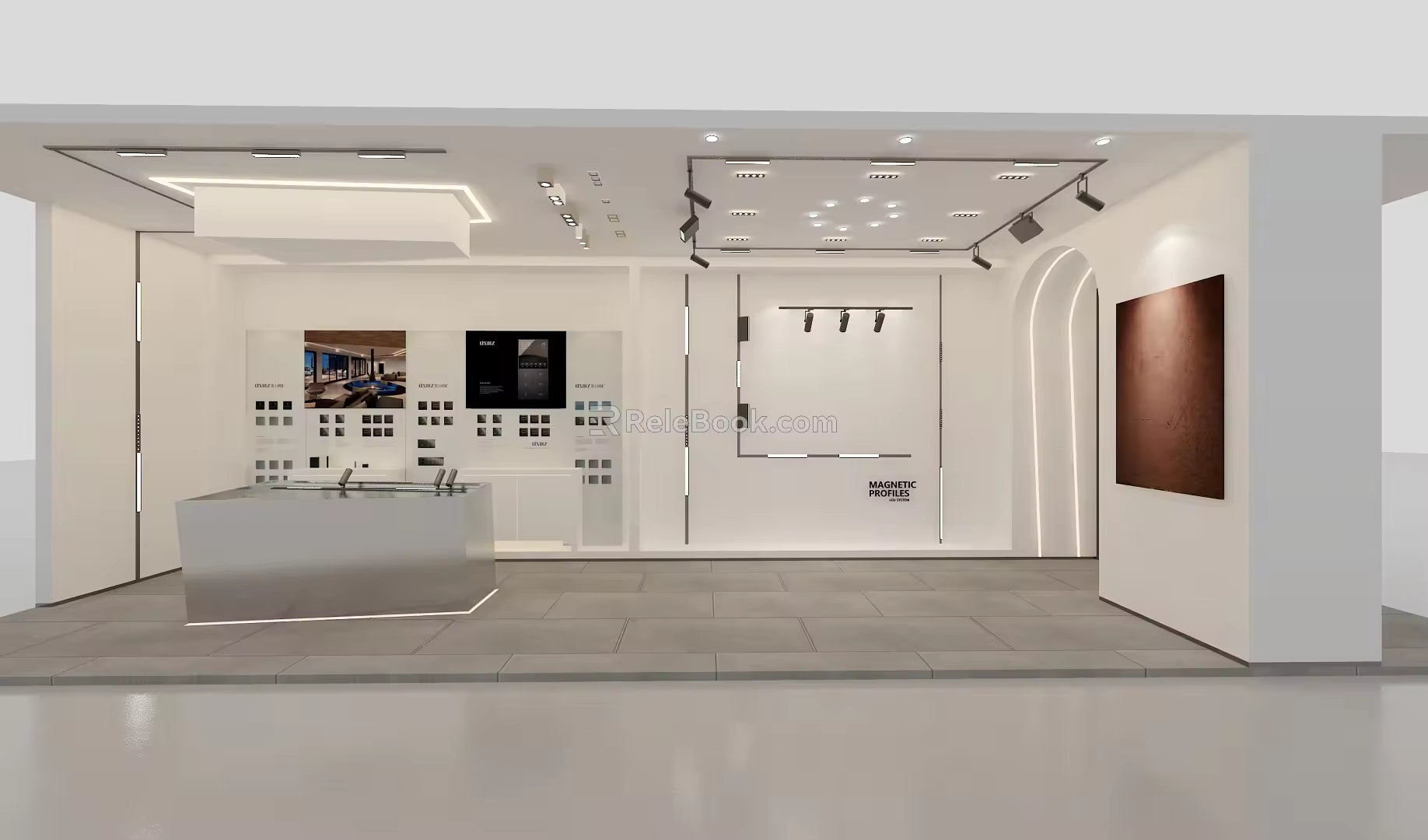 No main lamp intelligent switch shop 3d model