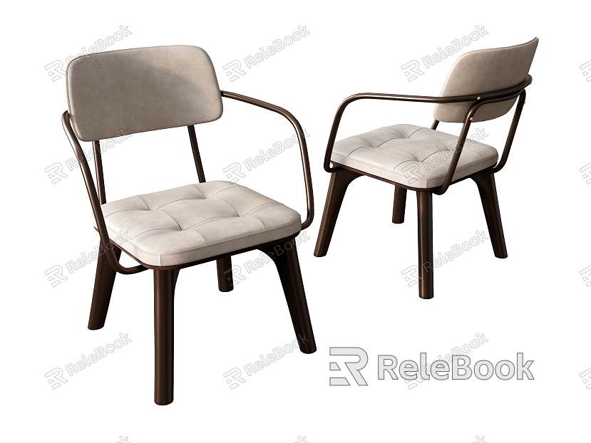 Industrial Dining Chair Coffee Chair Armchair Backrest Chair Decorative Chair Sofa Chair model