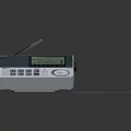 TECSUN Headphone Speaker With FM Radio Digital Display Control Knob And Antenna