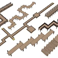 Wooden Boardwalk Different Designs Shapes And Structures For Outdoor Pathways