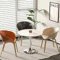 Modern Negotiation Tables and Chairs 3d model
