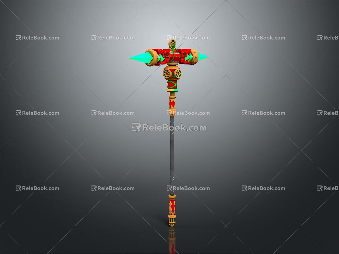 Cold weapons Sword Sword Sword Sword Axe Hook Fork Spear Trident Melee Weapon Military 3d model