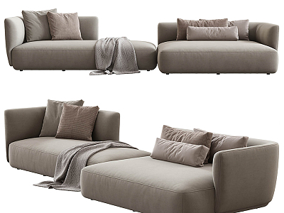 Modern Multiplayer Sofa MDF Italia Sofa model