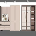 Modern Wardrobe Interior Design With Glass Doors Drawers And Open Compartments