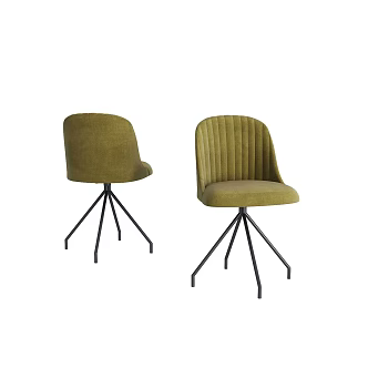 Minismal Restaurant Dining Chair 3d model