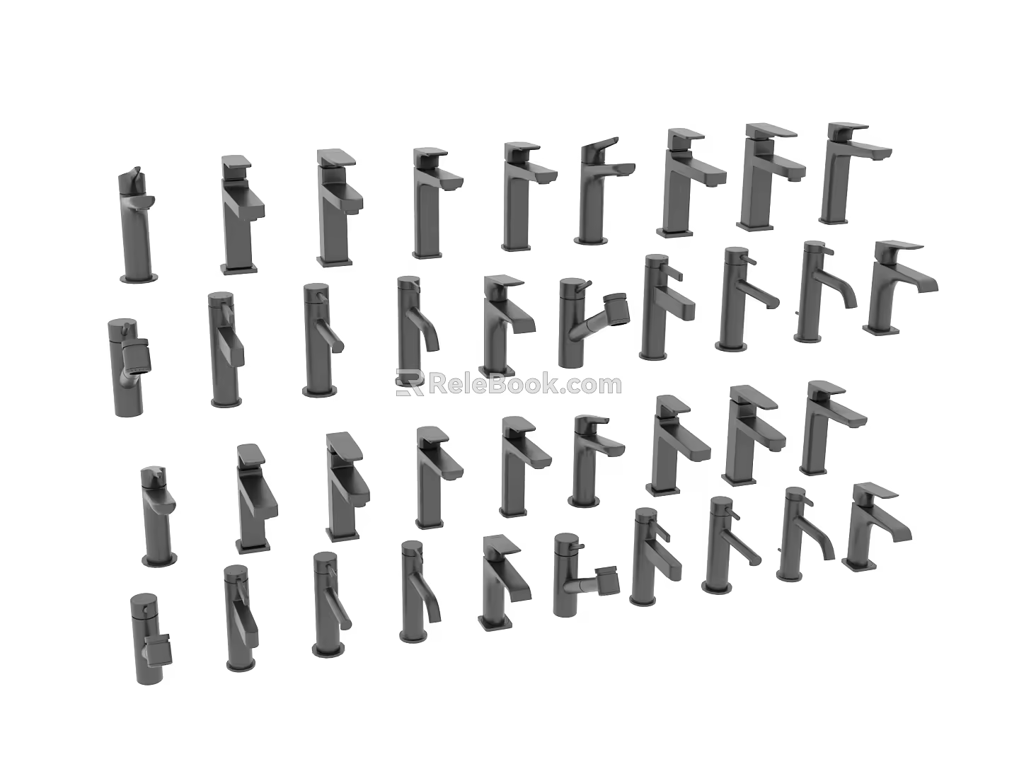 Hardware faucet 3d model