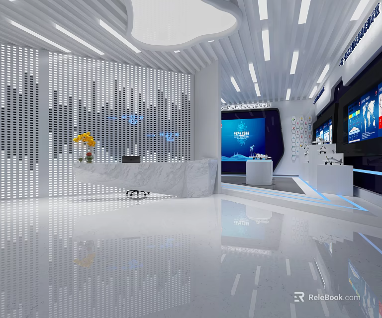 Modern Shower Sauna Interior Design With Steam Equipment And Comfort Seating 3d model 