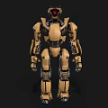 Sci-fi mecha sci-fi robot cyberpunk SCIFI artificial intelligence war machine robot soldier robot 3d model
