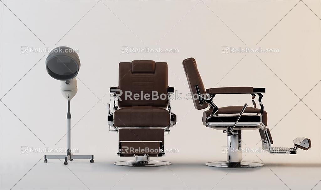 Barber Chair 3d model