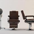 Barber Chair 3d model