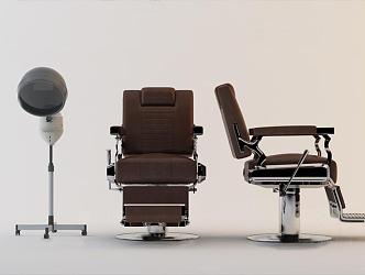 Barber Chair 3d model