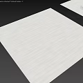 White Glossy Wooden Floor Components With Clear Wood Grain And Aligned Planks
