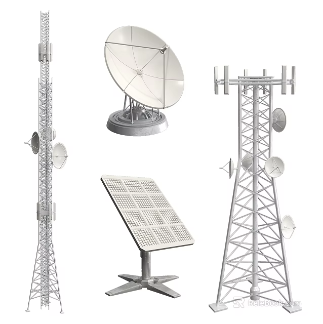 Advanced Military Weapons Collection Including Rifles Grenades And Tactical Equipment 3d model 