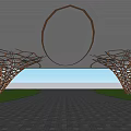 Component Column Parametric Special-shaped Column Grid Column 3d model