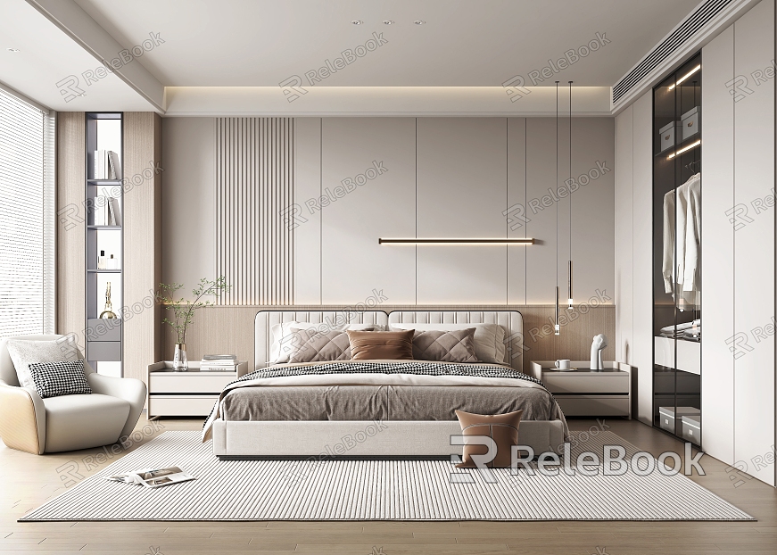 Modern Bedroom model