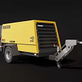 Movable generator Diesel generator Hanging generator 3d model