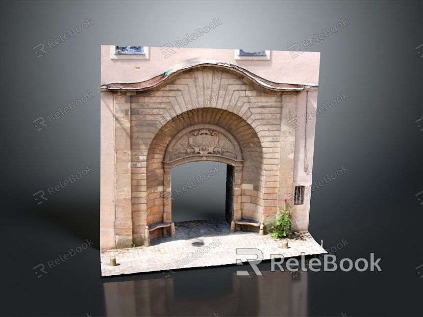 Ancient Building Door Ancient Building Door Chinese Style Door Antique Door Classical Door Chinese Style Door Chinese Style Entrance Traditional Door model