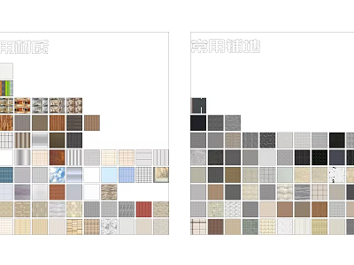 Garden Ornaments Floor Tiles Design With Various Colors And Textures 3d model