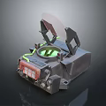 Infrared Steiner Laser Pistol Light Source Firearm Sight Firearm Device 3d model