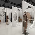 2021 Spring International Fashion Expo Featuring Chinese Foreign Stylish Clothing And Mannequins