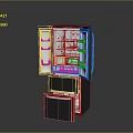 Modern Black French Door Refrigerator With Bottom Drawer And Interior Compartments