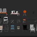 Various Design Outdoor Leisure Chairs For Garden And Patio Seating Use