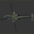 Military Attack Helicopter With Rotor Blades Weapon Systems And Aerodynamic Design