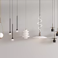 Modern Minimalist Pendant Lights With Various Shapes And Hanging Designs For Interior