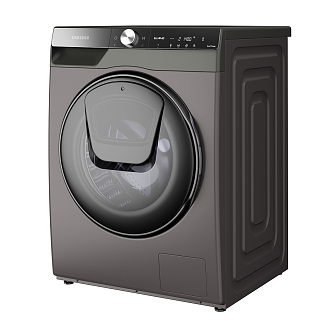 modern washing machine heat pump tumble dryer washing machine 3d model