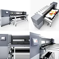 Office Appliance Wide Format Printer For Color Printing With Modern Design And Large Paper