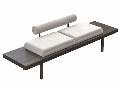 Sofa stool 3d model