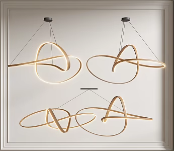 Chandeliers Metal Chandeliers Dining Lights Living Room Lights Bedroom Chandeliers 3d model