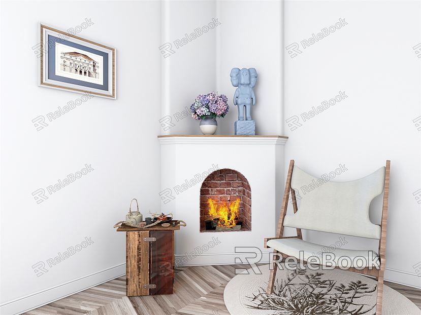 Jane's Fireplace model