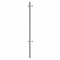 Stainless Steel Metal Rods In Silver Gold Black With Knobs And Fixtures