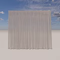 Ivory Sheer Pleated Curtains For Lightweight Flowy Home Interior Decor