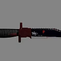 Modern Knife Times Dagger 3d model