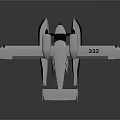 Detailed Passenger Aircraft Models Showcasing Wing Structure And Fuselage Design From Different Angles