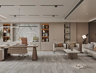 The Modern Office 3d model