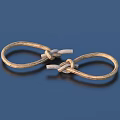 Two Handmade Braided Rope Knots For Daily Life Supplies And Home Use