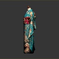 Kimono Beauty Kimono Japanese Kimono Japanese Woman Oriental Woman Asian Woman Woman Female 3d model