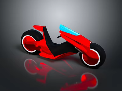 Jet Motorcycle Sci-Fi Motorcycle Concept Motorcycle Flying Car Space Flying Car Space Motorcycle 3d model